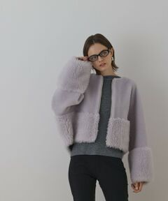 GRACE CONTINENTAL / グレースコンチネンタル その他アウター | ウールボアジャケット