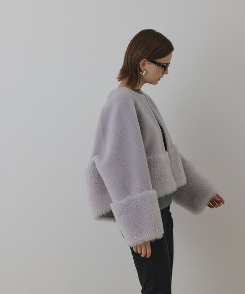 GRACE CONTINENTAL / グレースコンチネンタル その他アウター | ウールボアジャケット | 詳細17