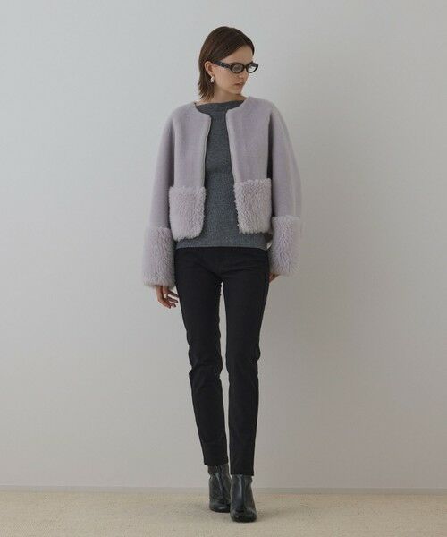 GRACE CONTINENTAL / グレースコンチネンタル その他アウター | ウールボアジャケット | 詳細12