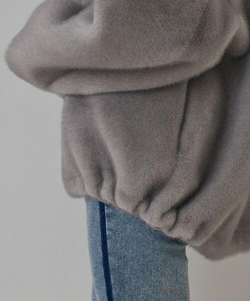 GRACE CONTINENTAL / グレースコンチネンタル その他アウター | フェイクミンクフードジャケット | 詳細23
