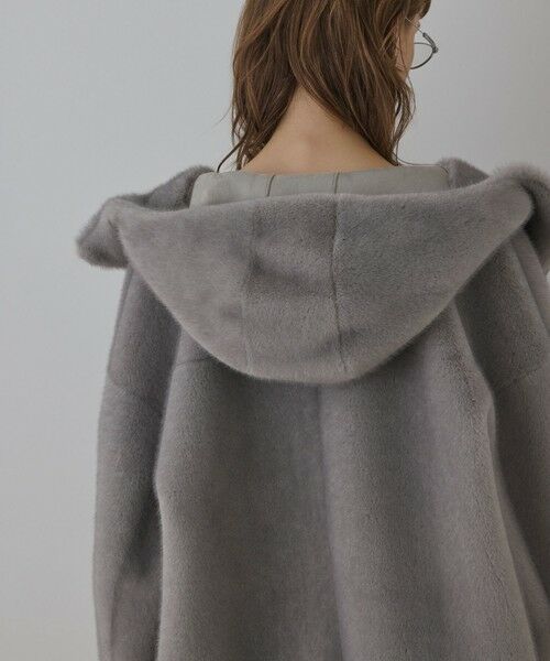 GRACE CONTINENTAL / グレースコンチネンタル その他アウター | フェイクミンクフードジャケット | 詳細24