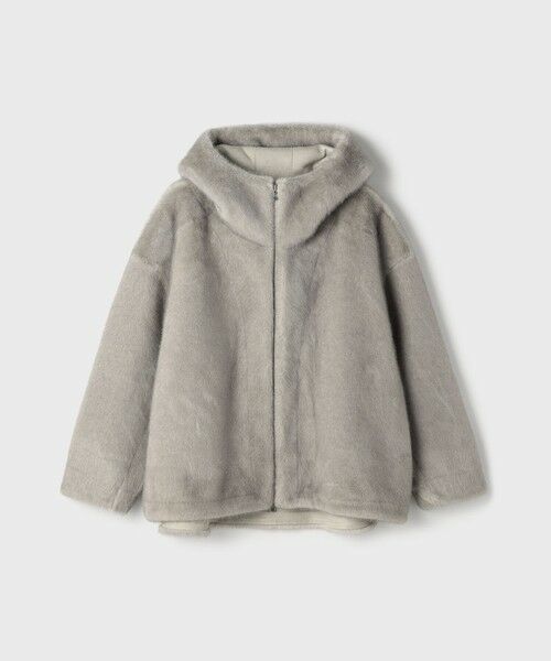 GRACE CONTINENTAL / グレースコンチネンタル その他アウター | フェイクミンクフードジャケット | 詳細26