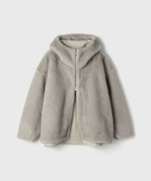 GRACE CONTINENTAL / グレースコンチネンタル その他アウター | フェイクミンクフードジャケット | 詳細29