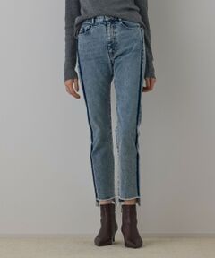 GRACE CONTINENTAL / グレースコンチネンタル デニムパンツ | ラインスリムデニムパンツ