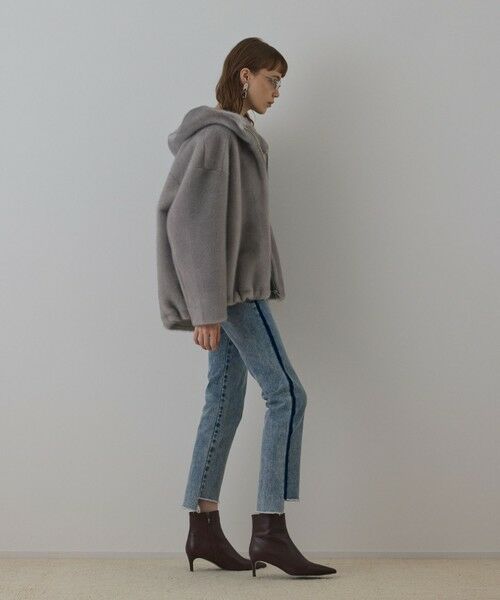 GRACE CONTINENTAL / グレースコンチネンタル デニムパンツ | ラインスリムデニムパンツ | 詳細4