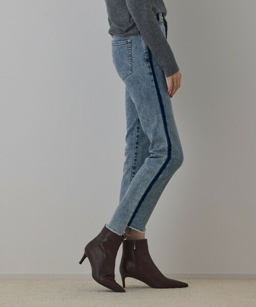GRACE CONTINENTAL / グレースコンチネンタル デニムパンツ | ラインスリムデニムパンツ | 詳細6