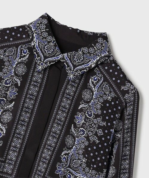 GRACE CONTINENTAL / グレースコンチネンタル ロング・マキシ丈ワンピース | バンダナプリントシャツワンピース | 詳細17