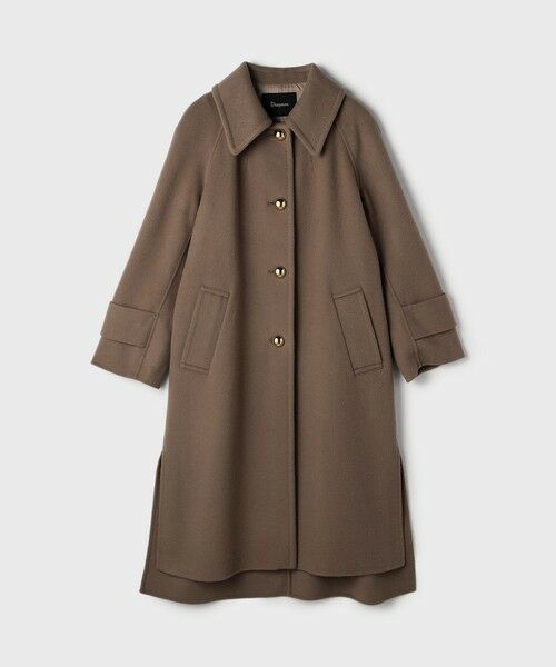 GRACE CONTINENTAL / グレースコンチネンタル ステンカラーコート | ウールカシミヤリバーコート | 詳細22