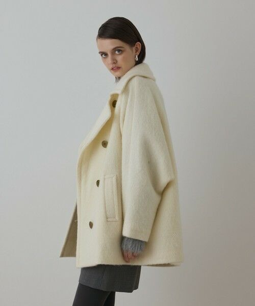 GRACE CONTINENTAL / グレースコンチネンタル その他アウター | シャギ−ハ−フコ−ト | 詳細3