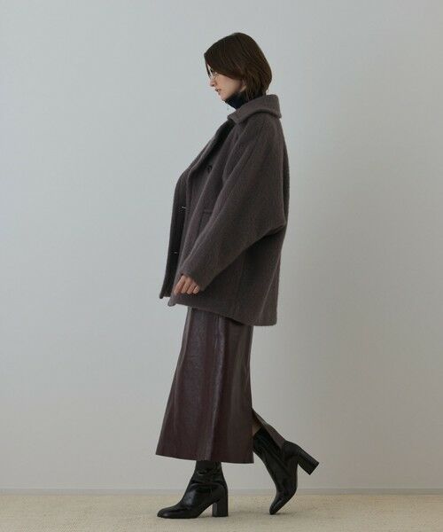 GRACE CONTINENTAL / グレースコンチネンタル その他アウター | シャギ−ハ−フコ−ト | 詳細16