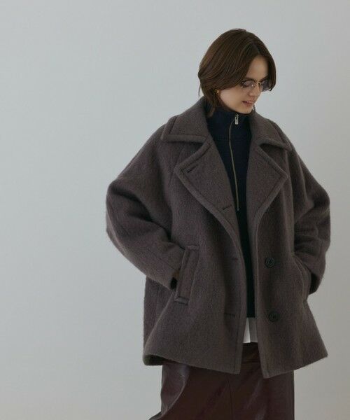 GRACE CONTINENTAL / グレースコンチネンタル その他アウター | シャギ−ハ−フコ−ト | 詳細17