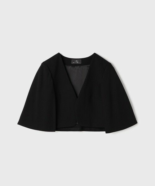 GRACE CONTINENTAL / グレースコンチネンタル カーディガン・ボレロ | ケープボレロ（ブラック）