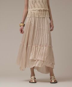 GRACE CONTINENTAL / グレースコンチネンタル ロング・マキシ丈スカート | ワッシャープリーツスカート