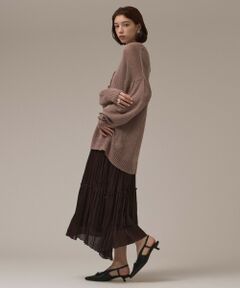 GRACE CONTINENTAL / グレースコンチネンタル ロング・マキシ丈スカート | ワッシャープリーツスカート