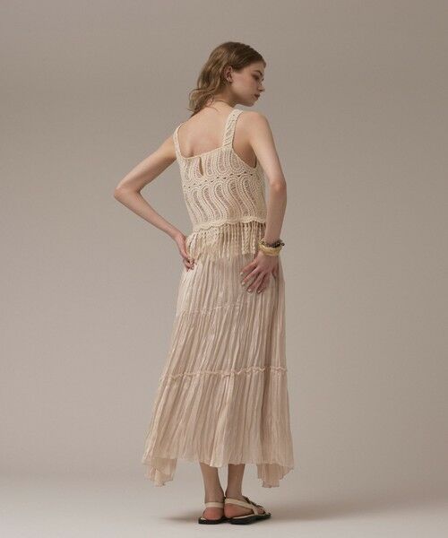 GRACE CONTINENTAL / グレースコンチネンタル ロング・マキシ丈スカート | ワッシャープリーツスカート | 詳細3