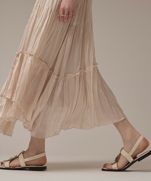 GRACE CONTINENTAL / グレースコンチネンタル ロング・マキシ丈スカート | ワッシャープリーツスカート | 詳細8