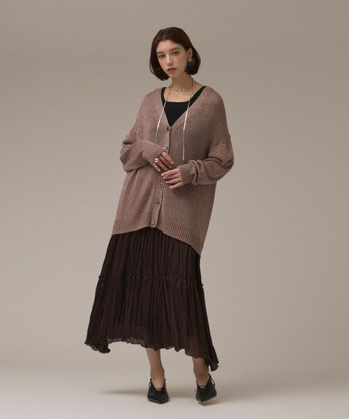 GRACE CONTINENTAL / グレースコンチネンタル ロング・マキシ丈スカート | ワッシャープリーツスカート | 詳細12