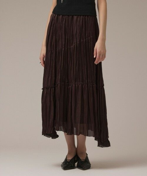 GRACE CONTINENTAL / グレースコンチネンタル ロング・マキシ丈スカート | ワッシャープリーツスカート | 詳細13
