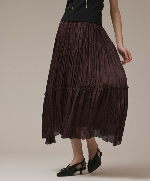 GRACE CONTINENTAL / グレースコンチネンタル ロング・マキシ丈スカート | ワッシャープリーツスカート | 詳細14