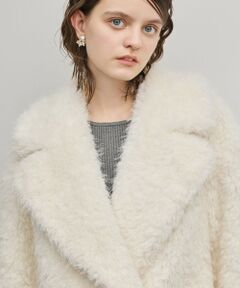 GRACE CONTINENTAL / グレースコンチネンタル ピーコート | フェイクファーPコート