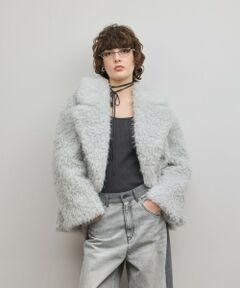 GRACE CONTINENTAL / グレースコンチネンタル ピーコート | フェイクファーPコート