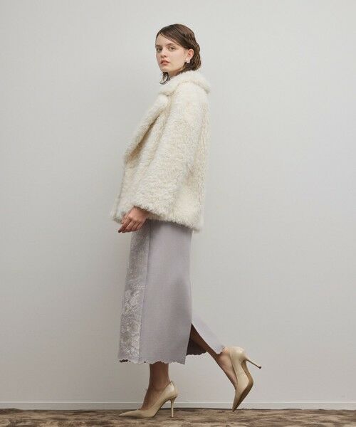 GRACE CONTINENTAL / グレースコンチネンタル ピーコート | フェイクファーPコート | 詳細2