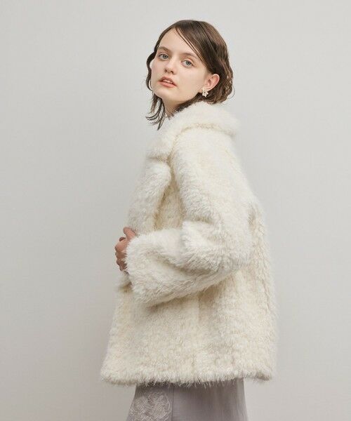 GRACE CONTINENTAL / グレースコンチネンタル ピーコート | フェイクファーPコート | 詳細5