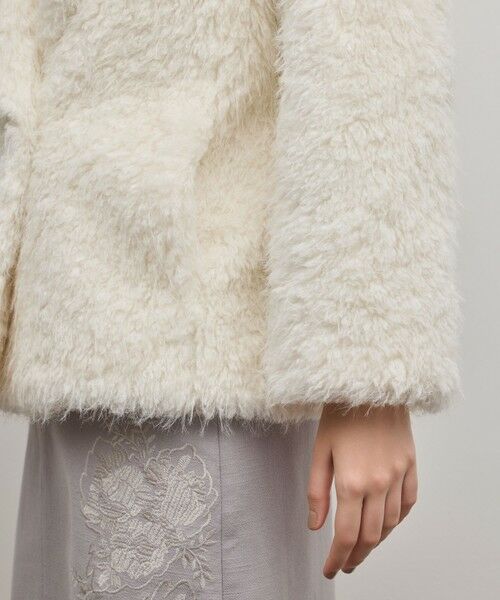 GRACE CONTINENTAL / グレースコンチネンタル ピーコート | フェイクファーPコート | 詳細9