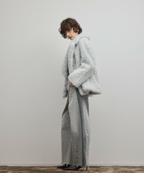 GRACE CONTINENTAL / グレースコンチネンタル ピーコート | フェイクファーPコート | 詳細15
