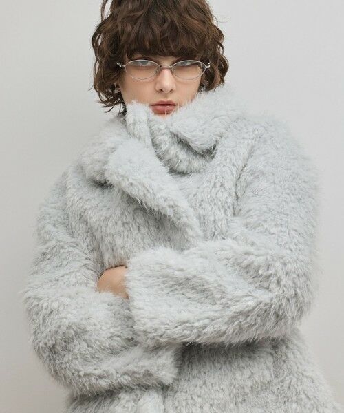 GRACE CONTINENTAL / グレースコンチネンタル ピーコート | フェイクファーPコート | 詳細16