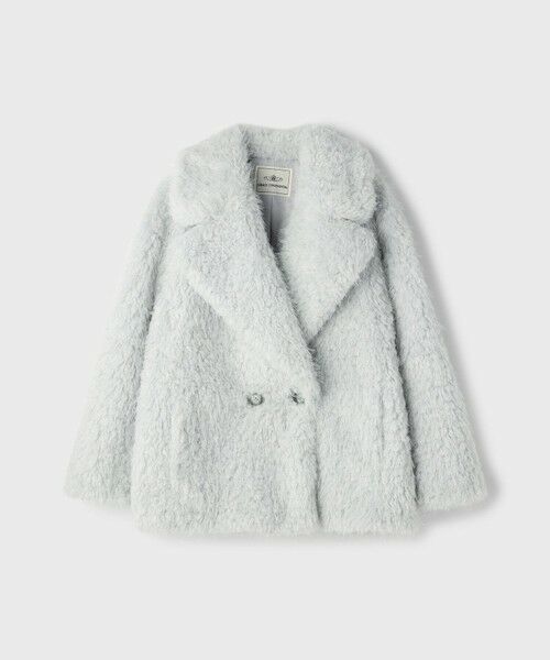 GRACE CONTINENTAL / グレースコンチネンタル ピーコート | フェイクファーPコート | 詳細20