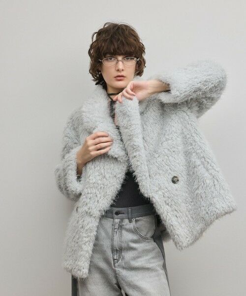 GRACE CONTINENTAL / グレースコンチネンタル ピーコート | フェイクファーPコート | 詳細22