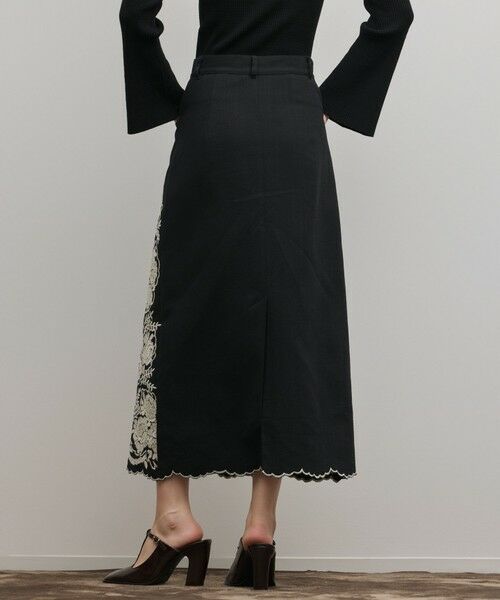 GRACE CONTINENTAL / グレースコンチネンタル ロング・マキシ丈スカート | エンブロイダリータイトスカート | 詳細5