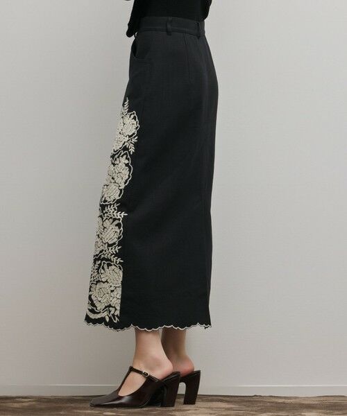 GRACE CONTINENTAL / グレースコンチネンタル ロング・マキシ丈スカート | エンブロイダリータイトスカート | 詳細6