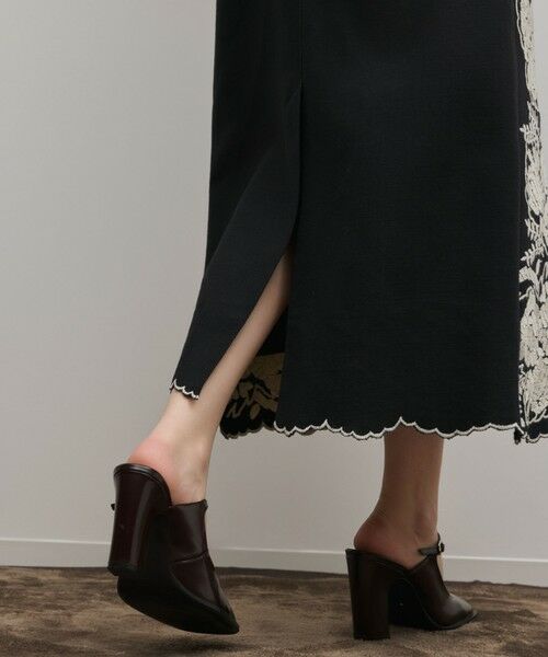 GRACE CONTINENTAL / グレースコンチネンタル ロング・マキシ丈スカート | エンブロイダリータイトスカート | 詳細10