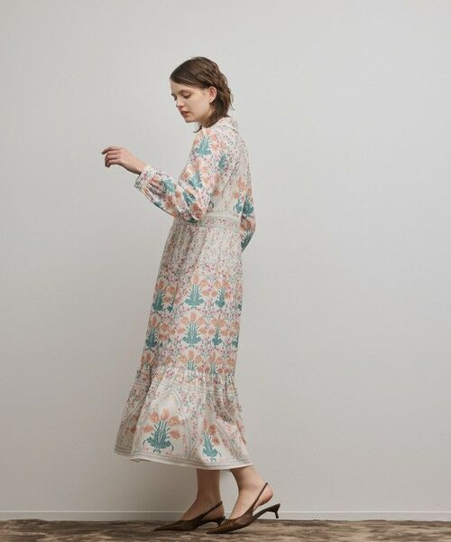 GRACE CONTINENTAL / グレースコンチネンタル ロング・マキシ丈ワンピース | フラワーパターンプリントワンピース | 詳細3