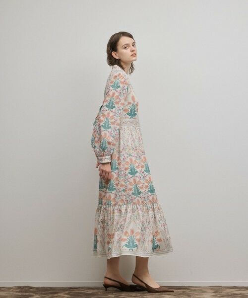 GRACE CONTINENTAL / グレースコンチネンタル ロング・マキシ丈ワンピース | フラワーパターンプリントワンピース | 詳細5