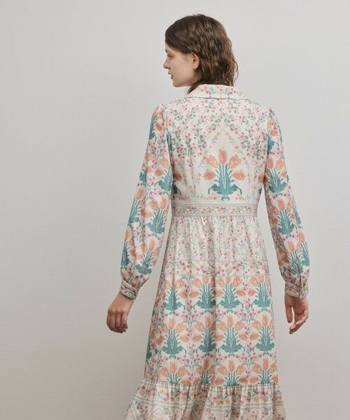 GRACE CONTINENTAL / グレースコンチネンタル ロング・マキシ丈ワンピース | フラワーパターンプリントワンピース | 詳細7