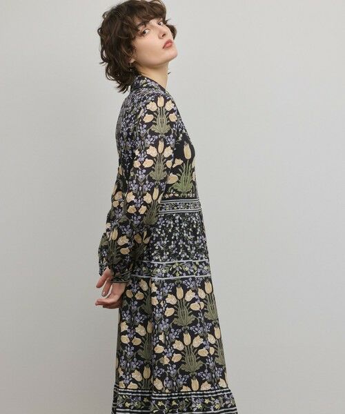 GRACE CONTINENTAL / グレースコンチネンタル ロング・マキシ丈ワンピース | フラワーパターンプリントワンピース | 詳細18