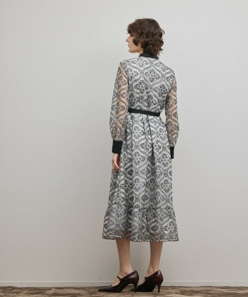 GRACE CONTINENTAL / グレースコンチネンタル ロング・マキシ丈ワンピース | オーナメント刺繍フレアワンピース | 詳細2
