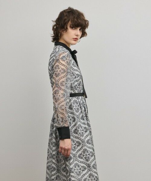 GRACE CONTINENTAL / グレースコンチネンタル ロング・マキシ丈ワンピース | オーナメント刺繍フレアワンピース | 詳細5