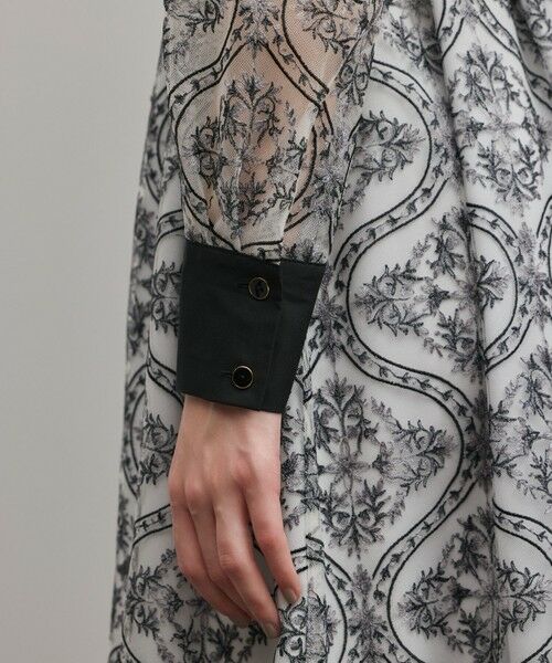 GRACE CONTINENTAL / グレースコンチネンタル ロング・マキシ丈ワンピース | オーナメント刺繍フレアワンピース | 詳細9