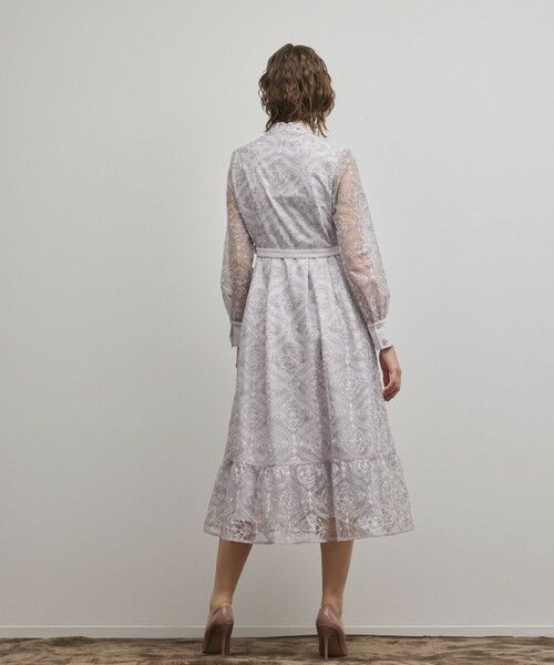 GRACE CONTINENTAL / グレースコンチネンタル ロング・マキシ丈ワンピース | オーナメント刺繍フレアワンピース | 詳細19