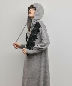 GRACE CONTINENTAL / グレースコンチネンタル ロング・マキシ丈ワンピース | ケミカルレースニットワンピース