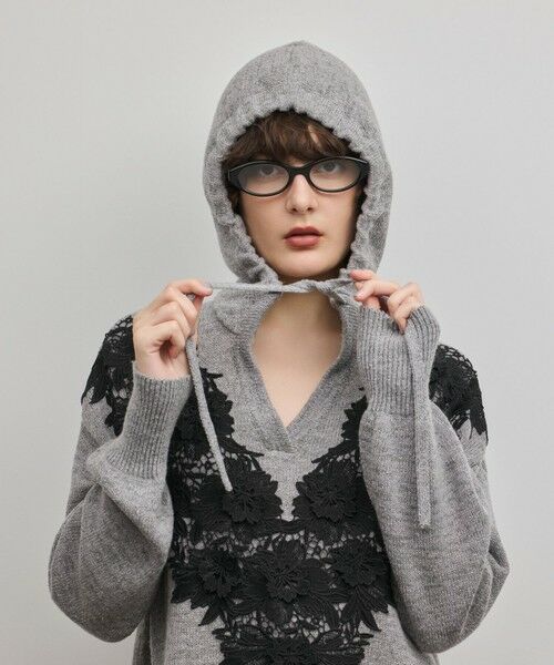 GRACE CONTINENTAL / グレースコンチネンタル ロング・マキシ丈ワンピース | ケミカルレースニットワンピース | 詳細15