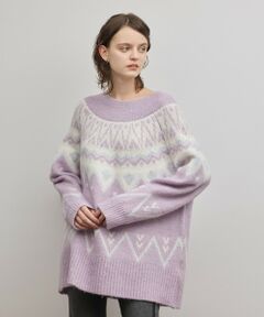 GRACE CONTINENTAL / グレースコンチネンタル ニット・セーター | フェアアイルニットトップ