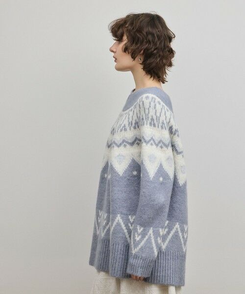 GRACE CONTINENTAL / グレースコンチネンタル ニット・セーター | フェアアイルニットトップ | 詳細11