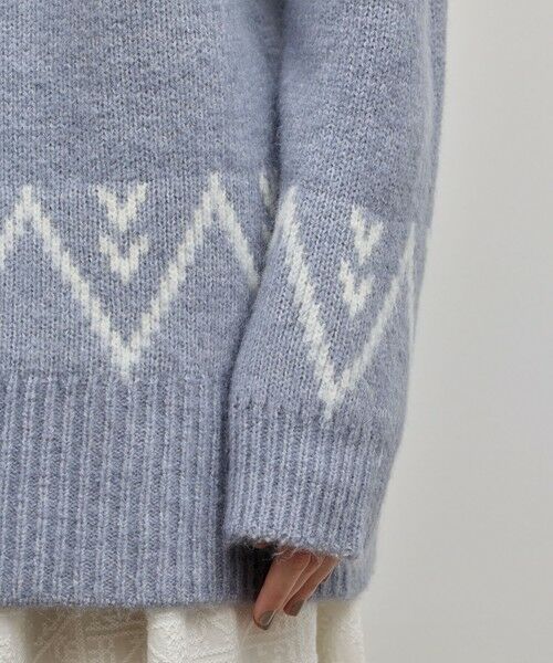 GRACE CONTINENTAL / グレースコンチネンタル ニット・セーター | フェアアイルニットトップ | 詳細14