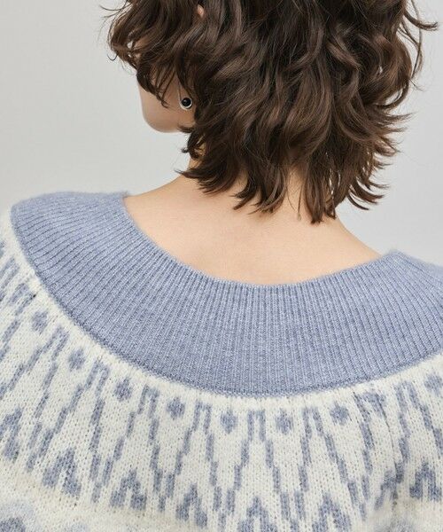 GRACE CONTINENTAL / グレースコンチネンタル ニット・セーター | フェアアイルニットトップ | 詳細15