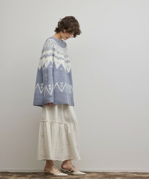 GRACE CONTINENTAL / グレースコンチネンタル ニット・セーター | フェアアイルニットトップ | 詳細6